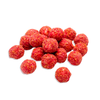 Noisettes et Éclats de Corn Flakes enrobées de Framboise